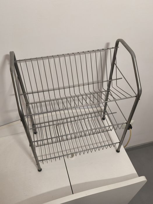 Сушилник за чинии метален на три нива