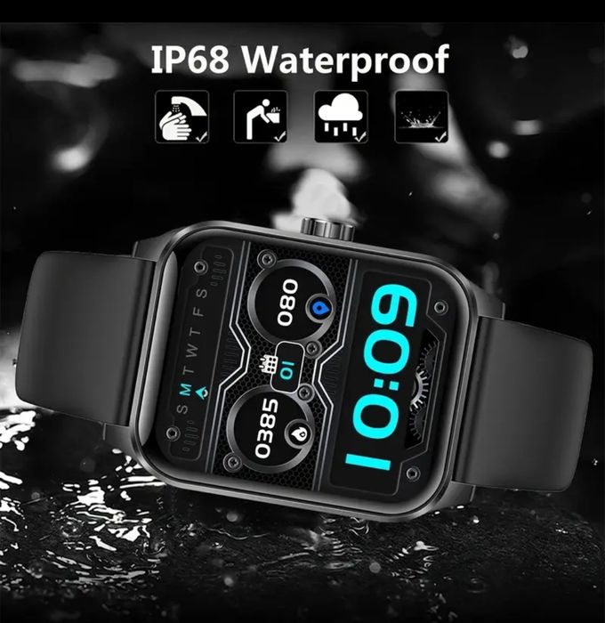 Smartwatch Medical Video în ROMÂNĂ. Sănătate/Sport/SOS. Apeluri/Mesaj