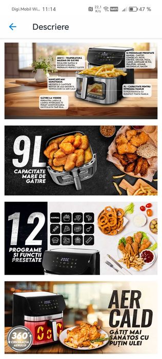 Airfryer IHunt 9L