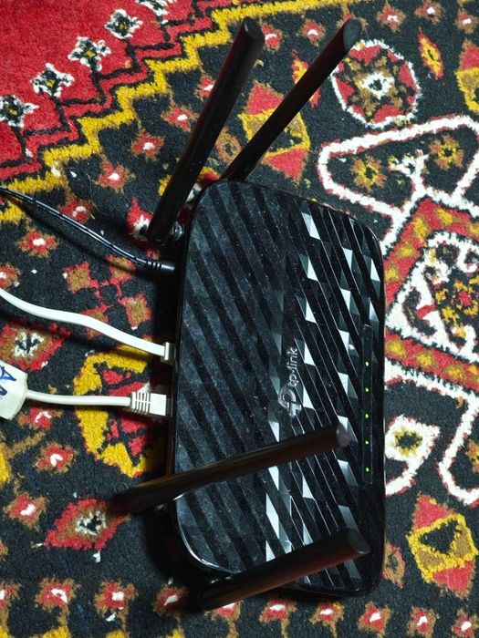 рутер TP-LINK Archer A6, AC1200, 5xGbE, 4x антени, Скорост 1200 MB/s