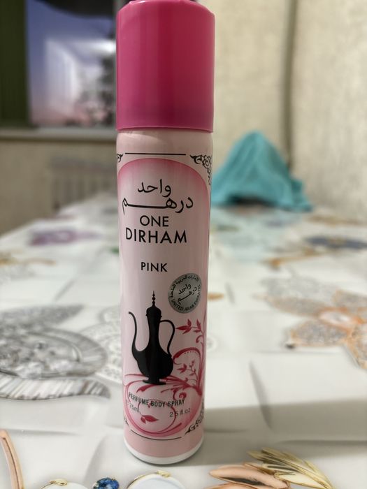 арфюмированный спрей для тела One Dirham Pink (ОАЭ), 75 мл — Оригинал.