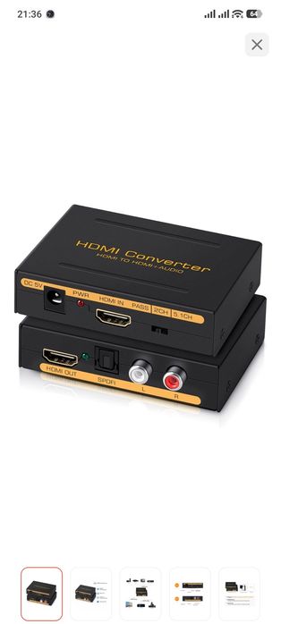 Переходник iLAN HDMI - SPDIF+L/R