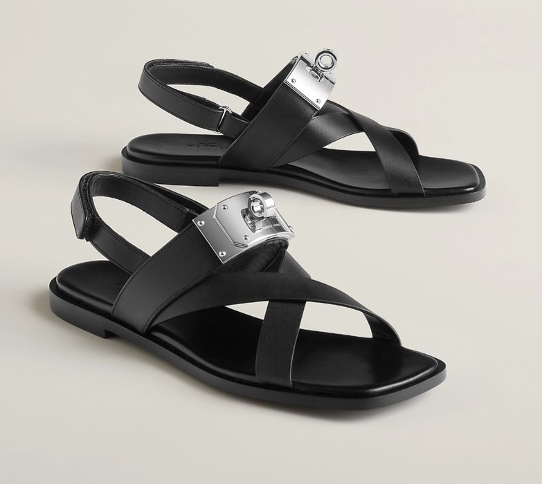 Hermès Ines Loro Piana Rebecca ест.кожа сандали