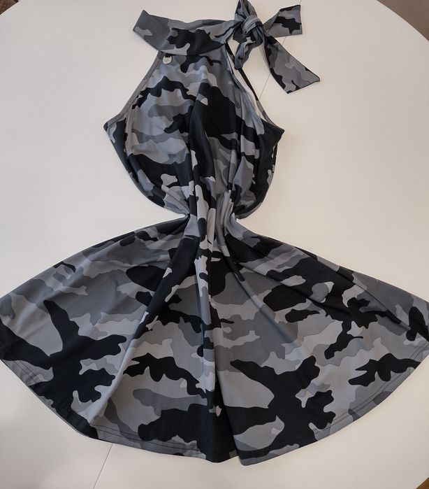 Рокля. Камуфлажна рокля.