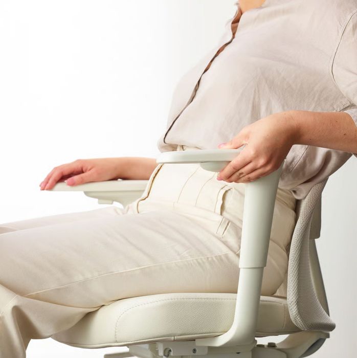 Scaun ergonomic alb, Ikea  JÄRVFJÄLLET