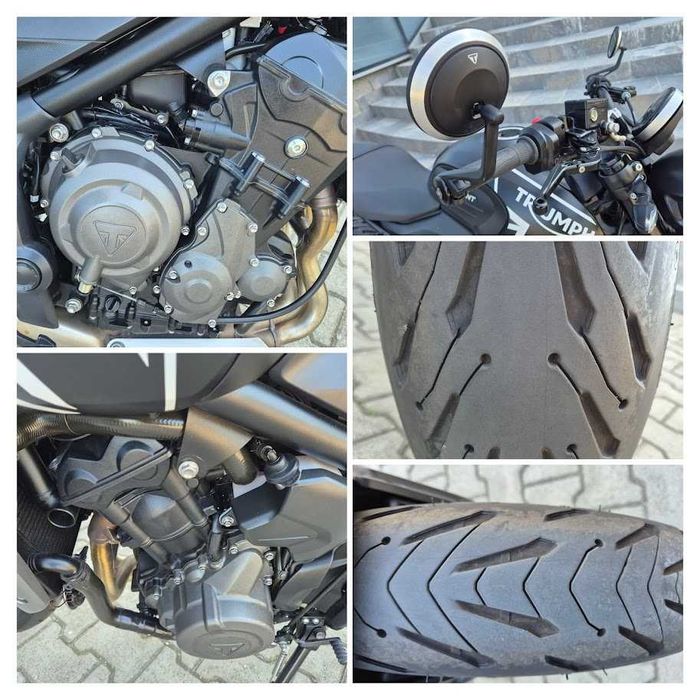 Triumph Trident 660 ABS 2600 km ~ Garantie ~ Rate ~