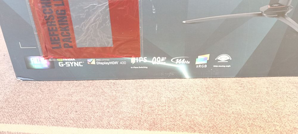 Monitor Acer Predator de 144 hz ips fhd