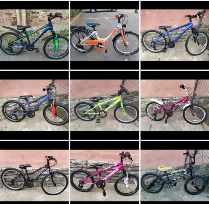 Biciclete copii roti 20 și 24 import