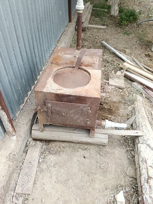 Котел угольный железный