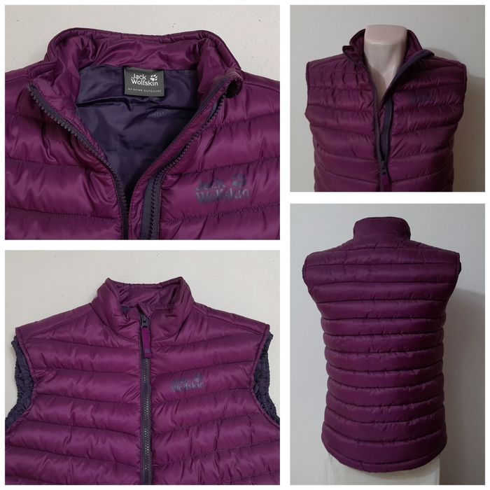 Vesta Jack Wolfskin Micro Guard model puf  impermeabilă, respirabilă mărimea 152 sau un XS/S ptr dame, domnișoare