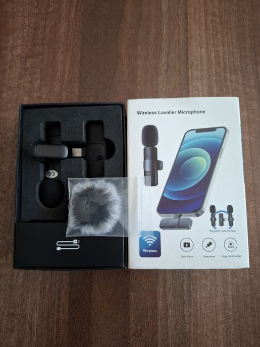 Lavalieră wireless portabilă
