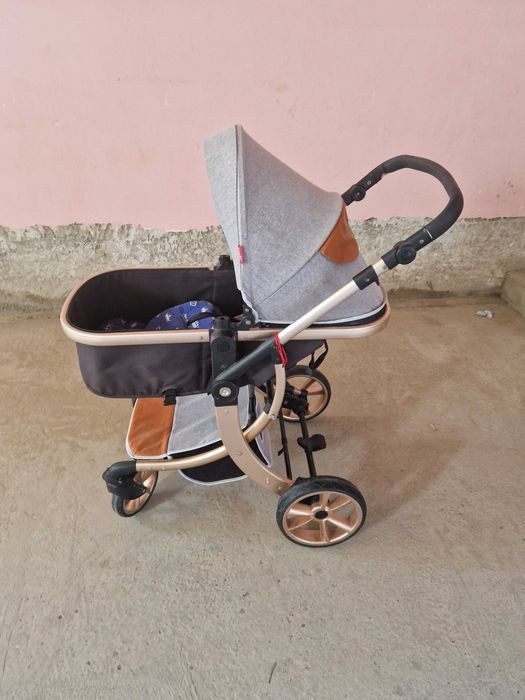 Коляска трансформер AIMILE Wingoffly, серый