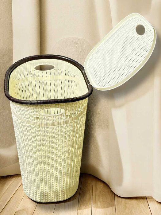 Корзина для белья — набор 30 л / 45 л / 55 л + 3 урны