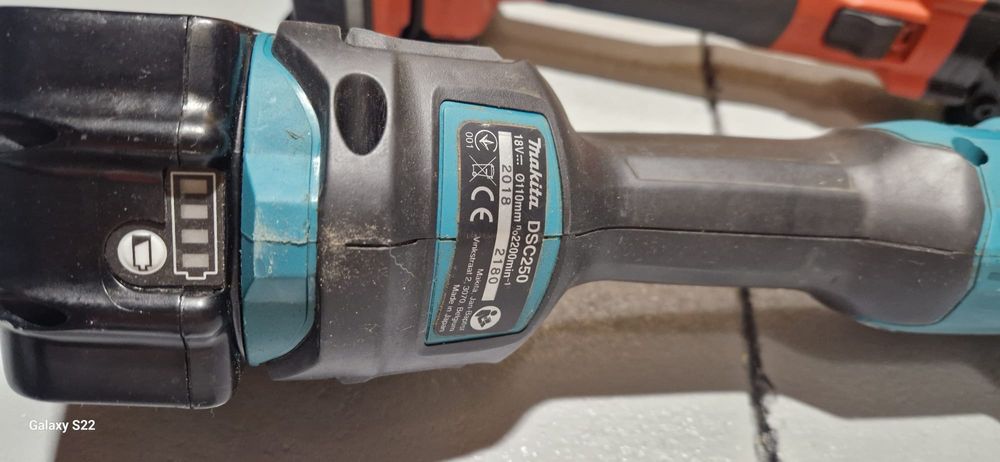 Hilti ,Makita masina de taiat fier pe acumulator