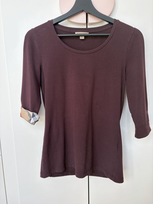 Оригинална дамска блуза с 3/4 ръкав Burberry