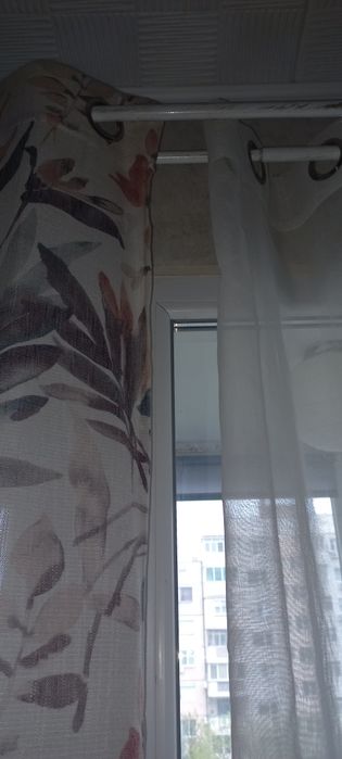 2бр. готови пердета с капси - 140/245см