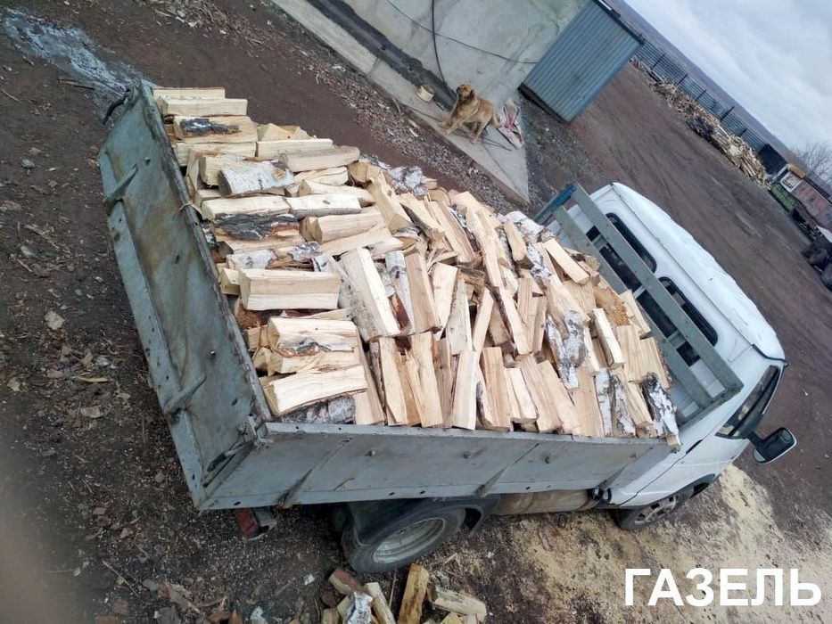 Продам дрова рублены и столбики