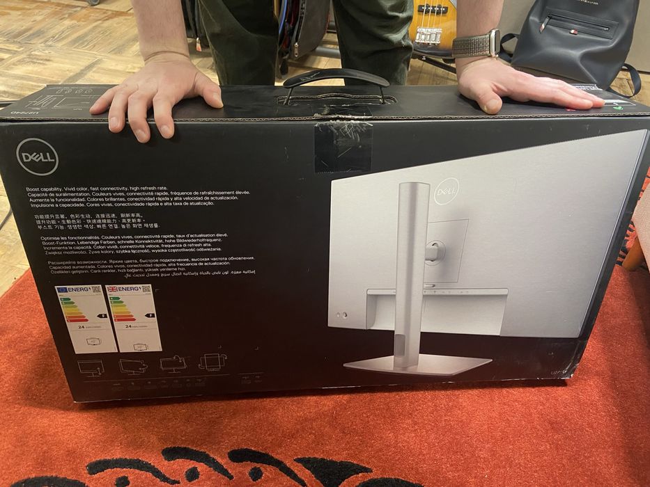 Монитор 27" DELL UltraSharp U2724D/210-BKVB серебристый