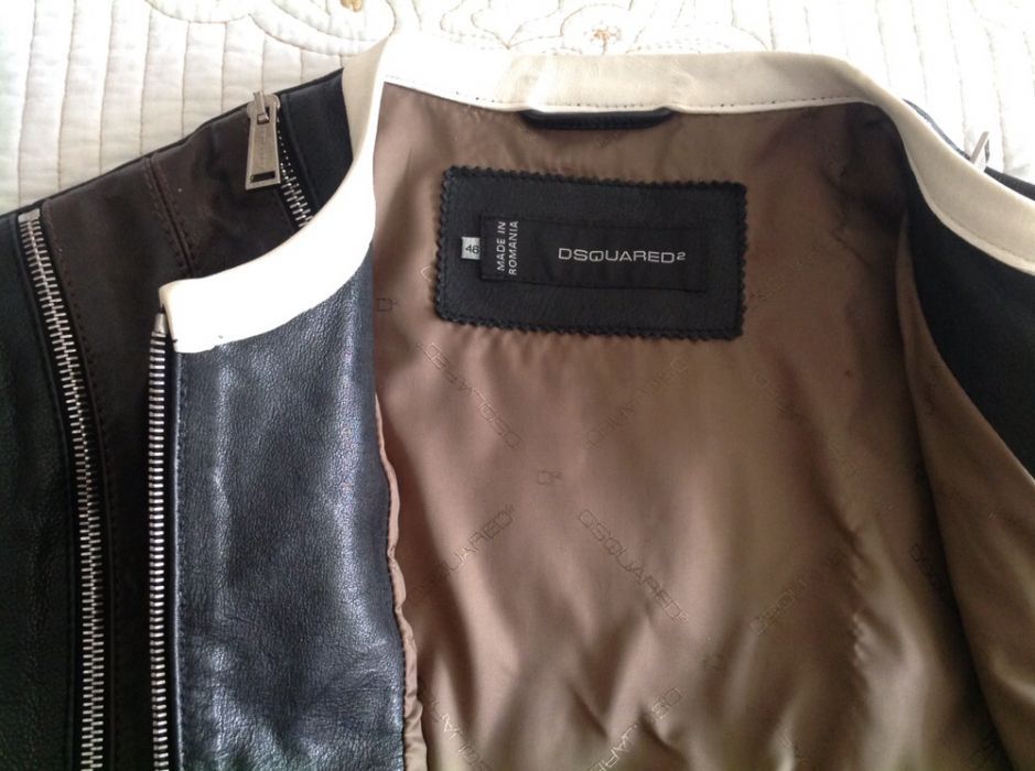 Geaca piele Dsquared