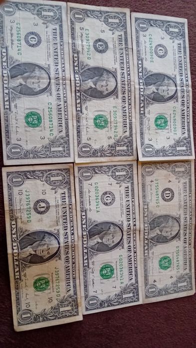 Vând bancnote preț 4
