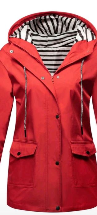 Geaca dama de ploaie sezon primăvară toamnă