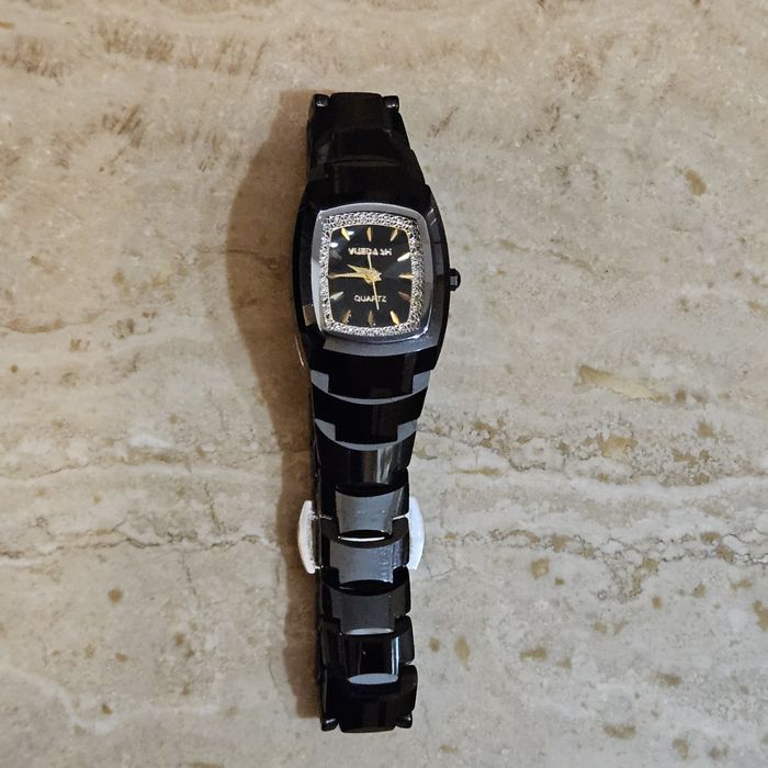 Ceas safir mic damă negru