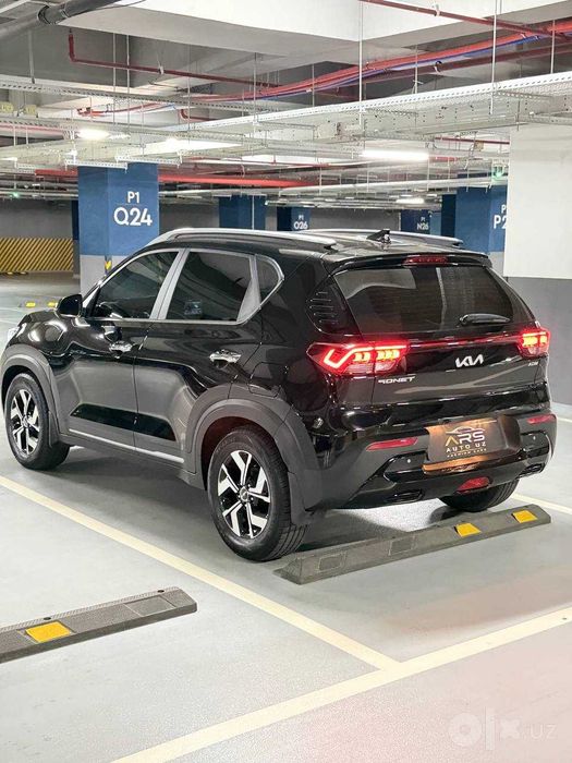 Срочно! Kia Sonet Prestige Full | 2025г Черный! 61 тыс км! Чистая!