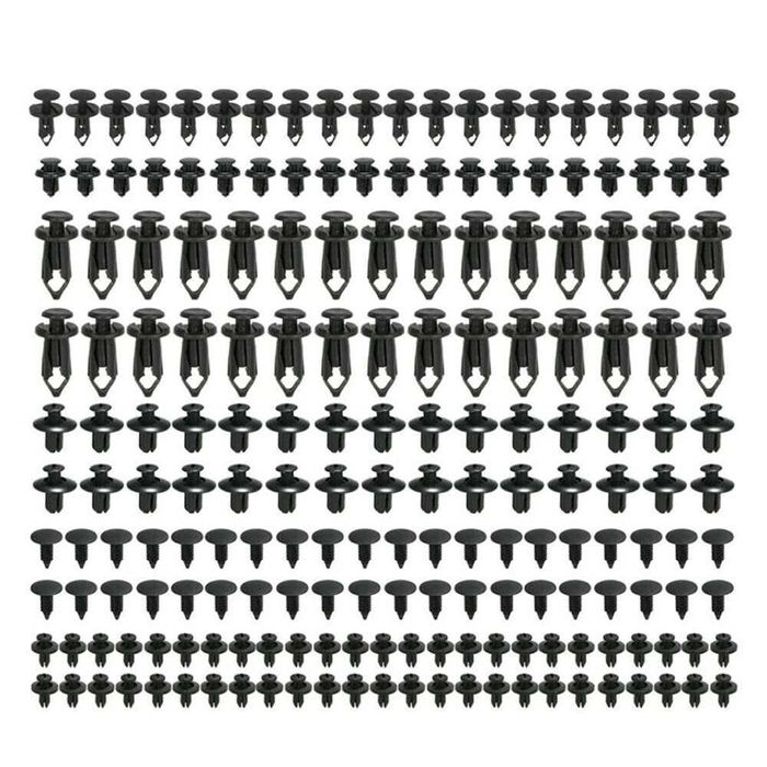 Set Clipsuri auto cleme bumbi fixare 190 piese diferite