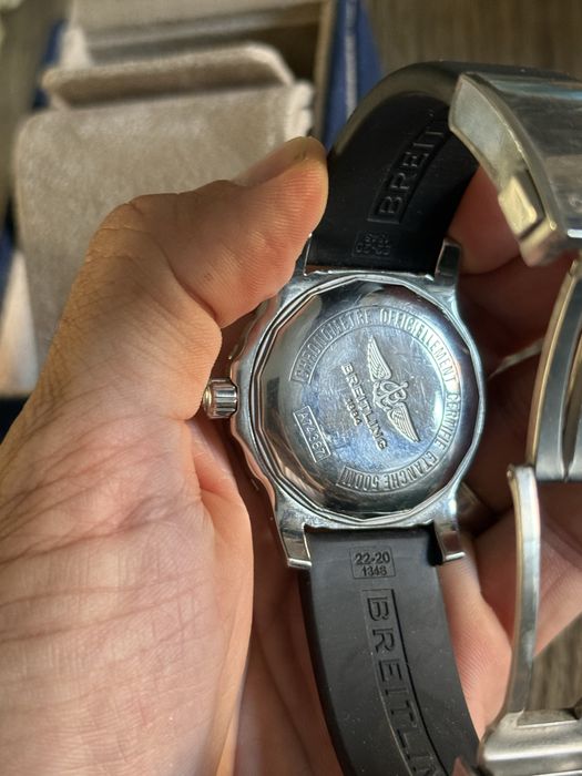 Ceas Breitling 1884 colt 44 model a74387 original , an 2018