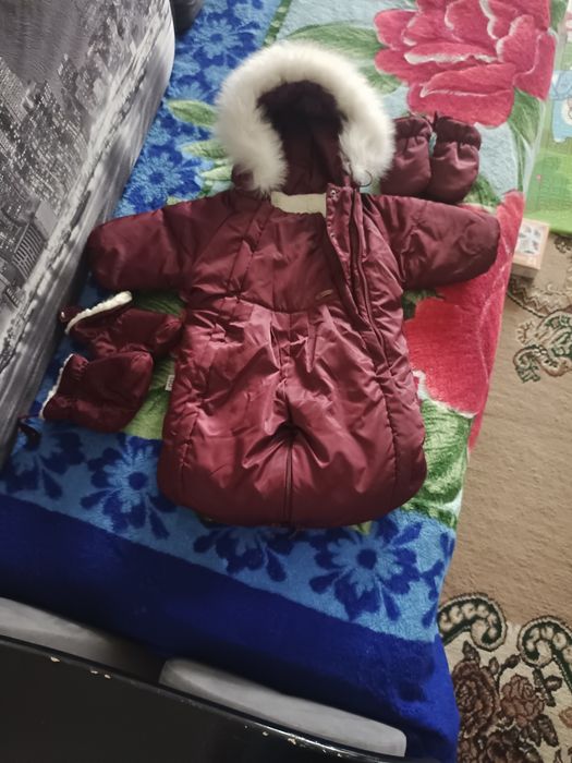 Детский зимний комбинезон