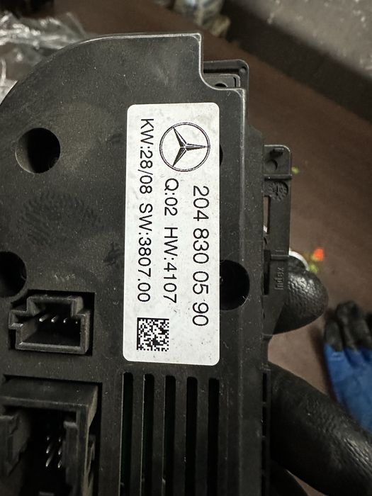 Panou climatronic clima mercedes w204 glk faclelift A2049004312