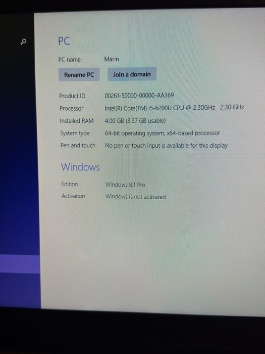 Vând laptop Lenovo ThinkPad L460