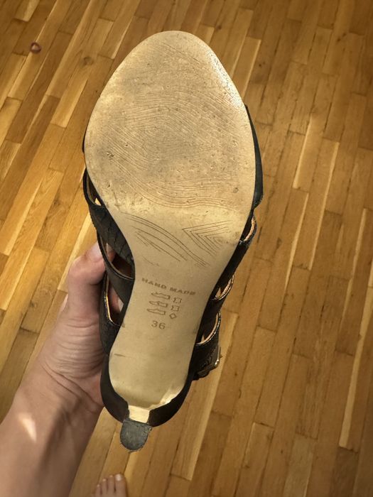 Сандали Aquamarine от естествена кожа