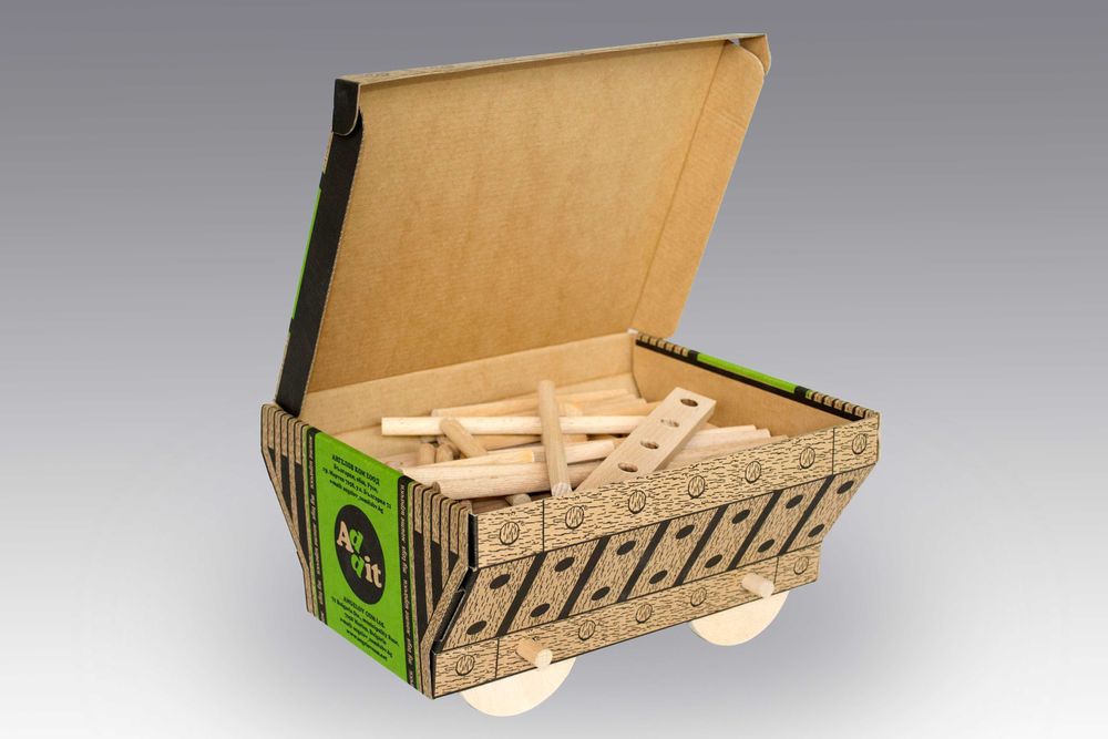 Продава детски дървен конструктор