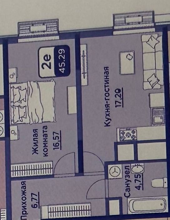 Срочно Продается Квартира 1/2/15 46м2 в ЖК «Regnum plaza»