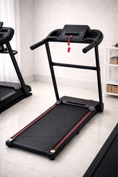 Беговая дорожка компактная складная для дома