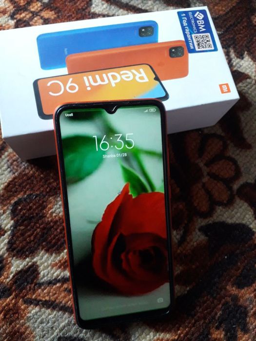 Redmi 9c 4/64 yangi karobka dakument narxi 1mln 300