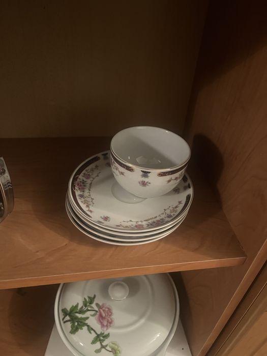 Посуды хрустальный