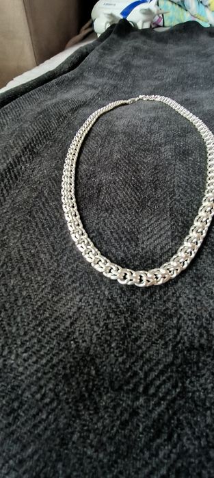 Цепь крест кольцо