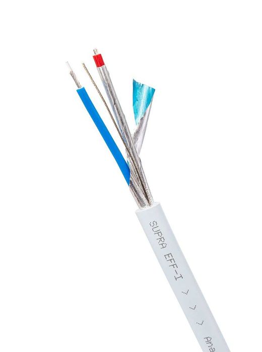 Cabluri Supra EFF-I Stereo RCA-RCA Interconnect Amphenol Connectors,Custom 2x1M,High End