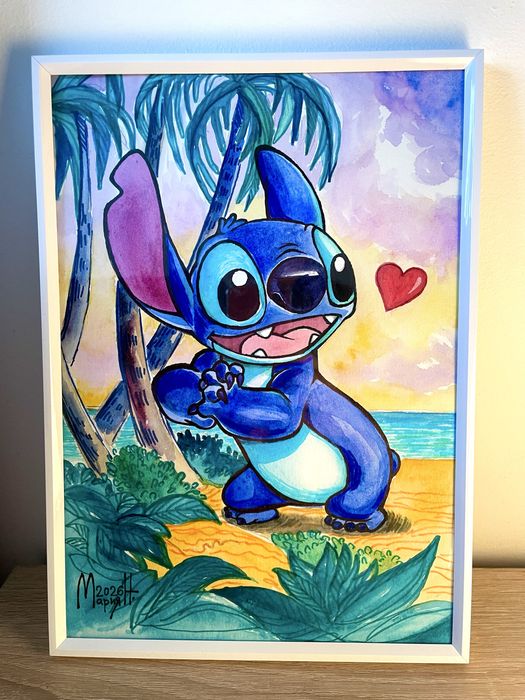 Рисуване на анимационни герои- Стич и други