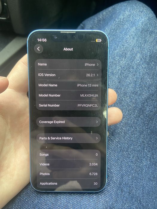 Iphone 13 mini..
