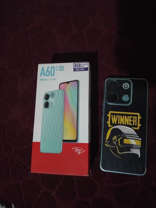 Itel a60s xotira 128/4+4 100%hammajoyi ishladi imeka 2ta sim bõgan