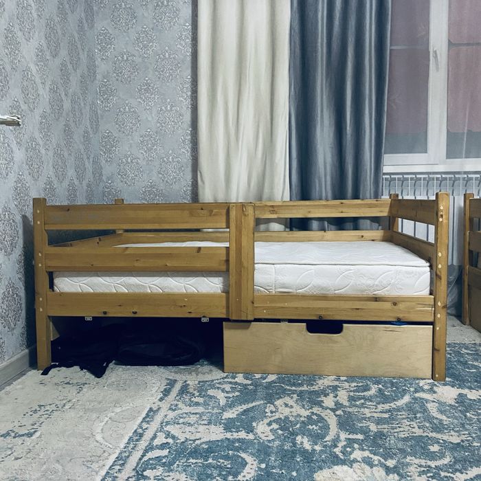 ағаш төсек сатлады арзан баға