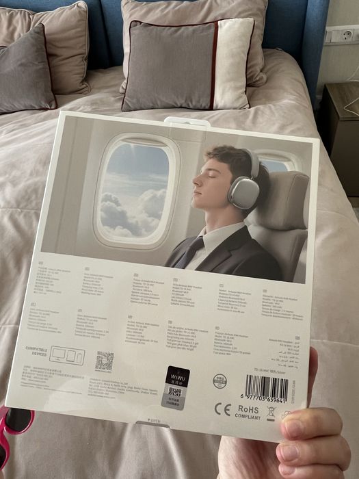 Наушники hoco airbuds max новые