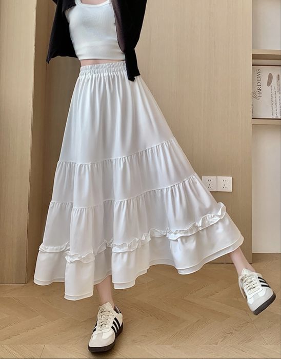 Юбка белая новая