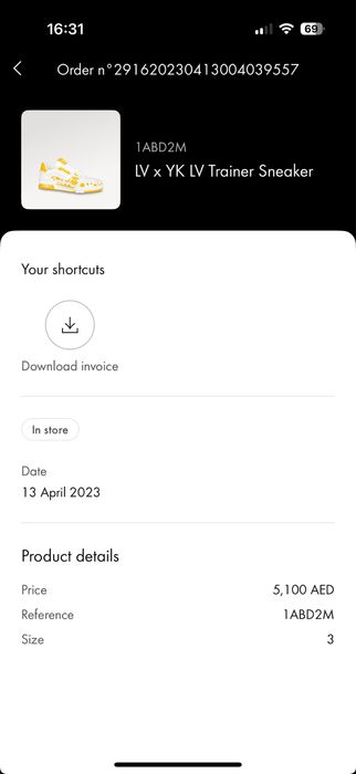 Louis Vuitton /оригинални /ФАКТУРАТА