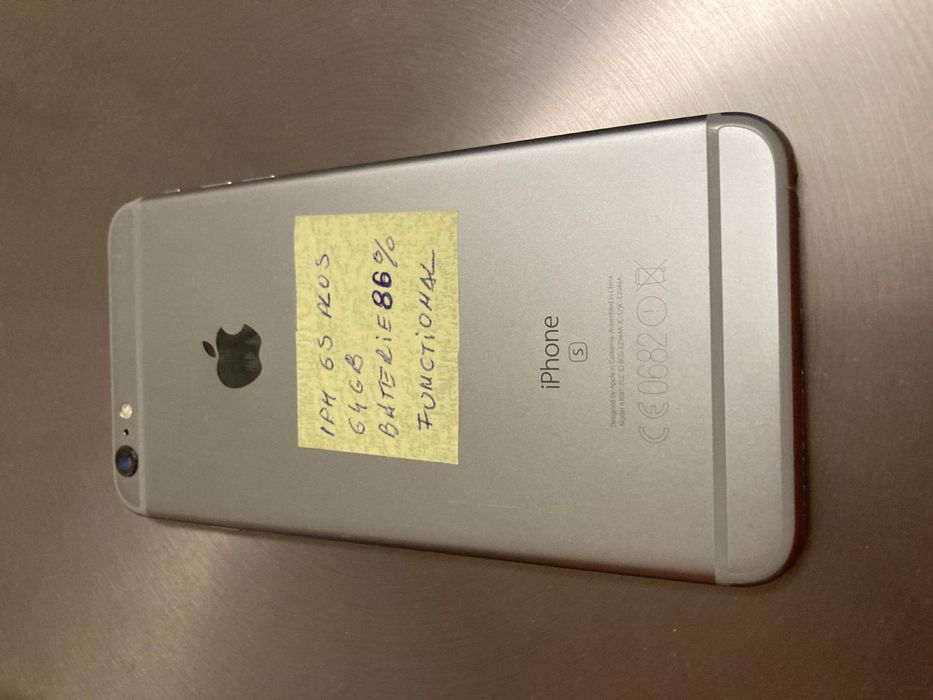 Iphone.6s plus impecabil . Iphone 6s + baterie 86%.
