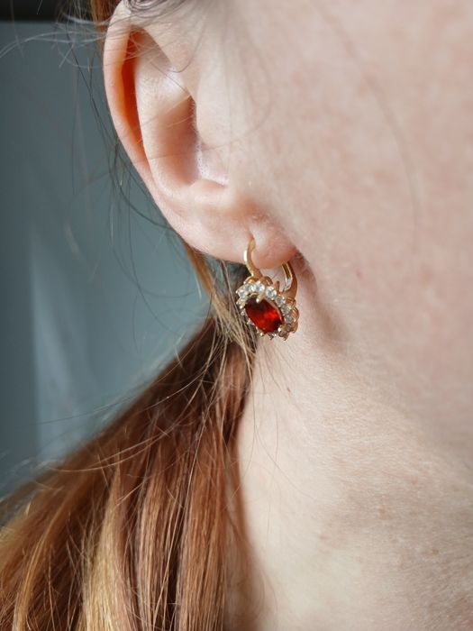 Vând cercei aur 14k