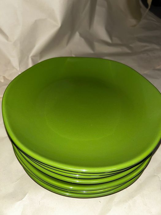 Set 8 farfurii verzi 26 cm